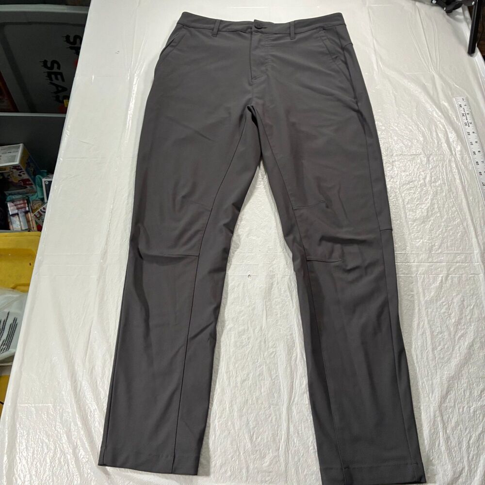 Legends Aviation Pants Gray Performance Stretch Casual Chino Golf 32x29 - FLAW